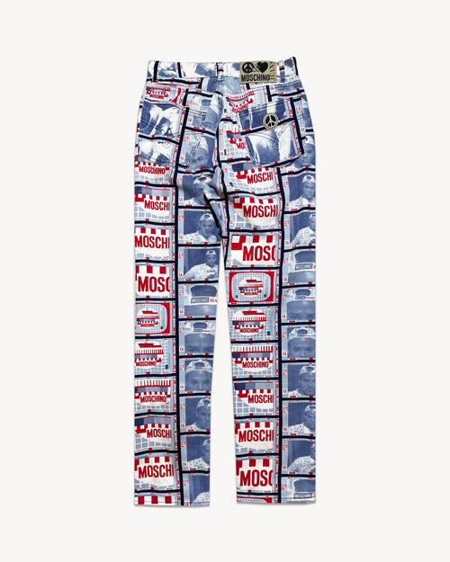 Vintage Moving Image Video Jeans